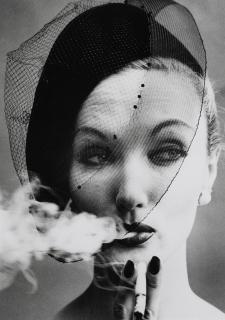 William Klein - Smoke + Veil, Paris (Vogue)