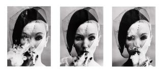 William Klein - Smoke + Veil (Vogue, Paris)