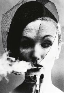 William Klein - Smoke + Veil (Vogue), Paris