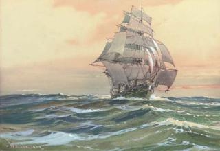 William Knox - In full sail