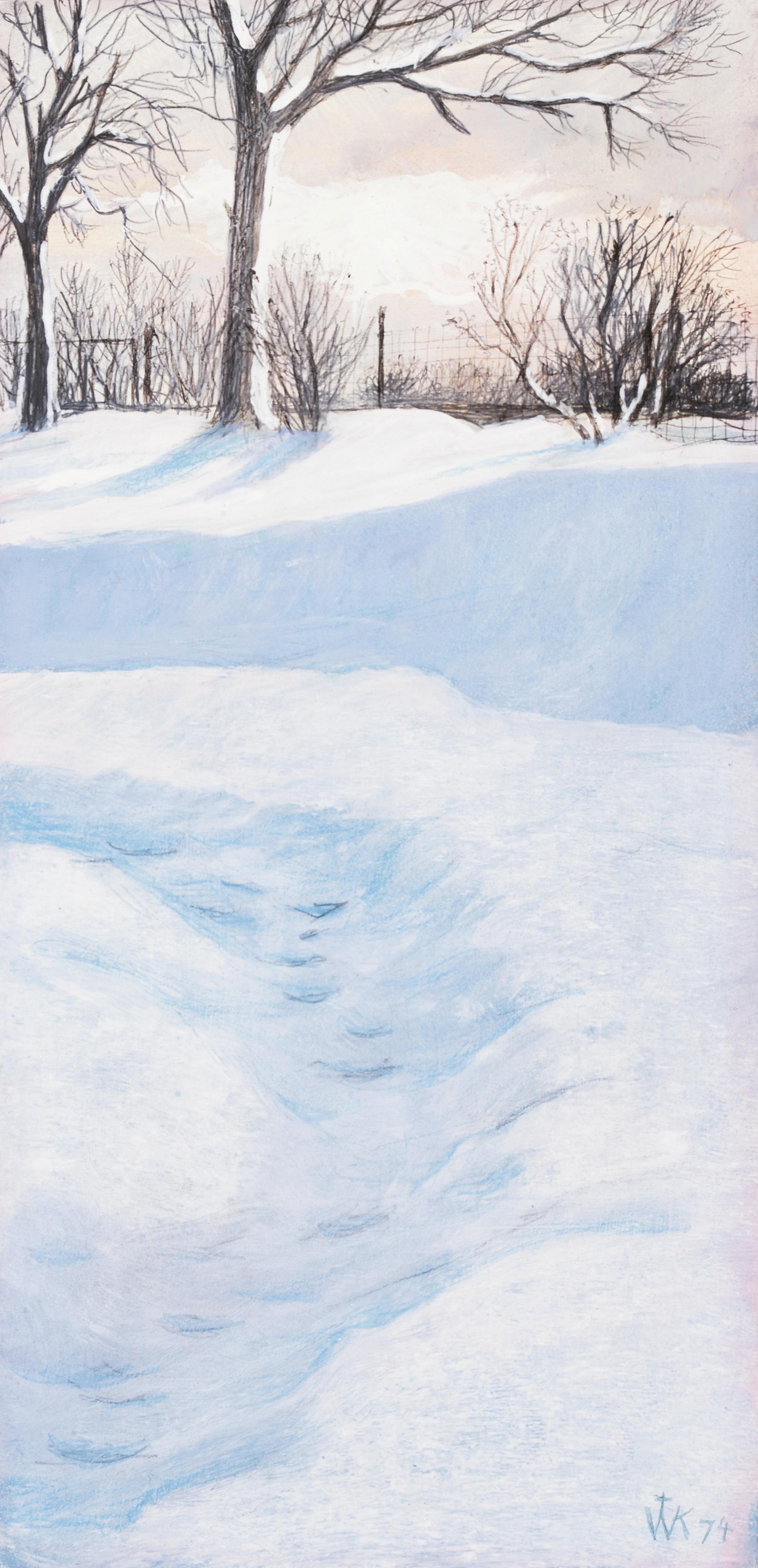 William Kurelek - Winter Afternoon