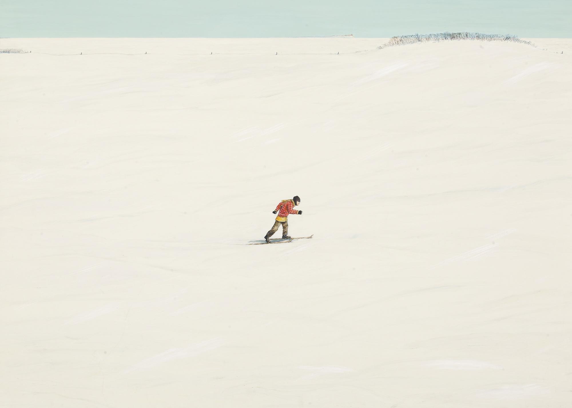 William Kurelek - Wintertime North Of Winnipeg