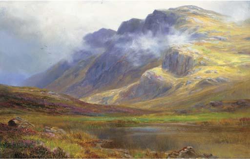 William Lakin Turner - Mist and loch