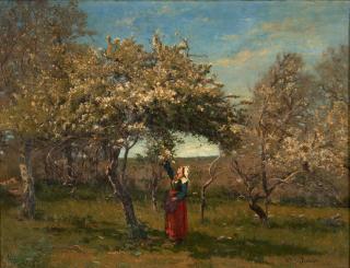 William Lamb Picknell - Fruit Picking in Pont Aven
