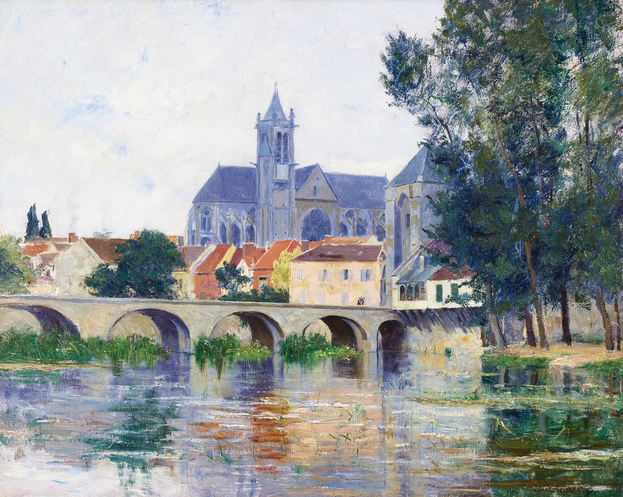 William Lamb Picknell - Moret Sur Loing