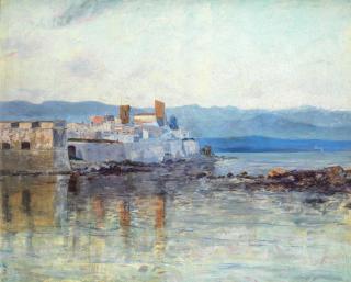 William Lamb Picknell - Old Town Antibes