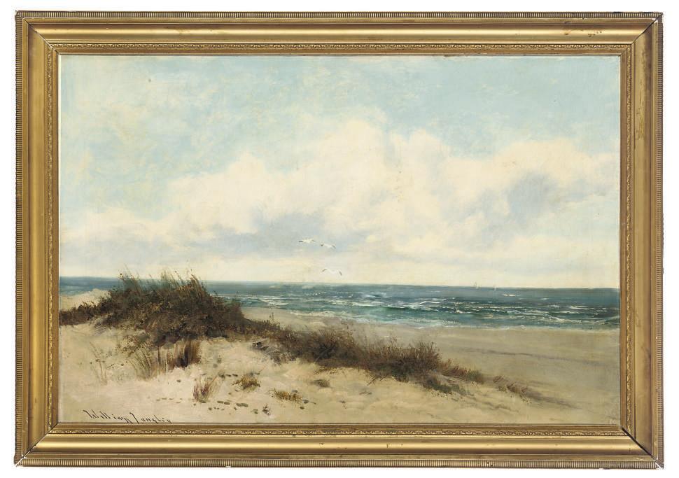 William Langley - A tranquil beach