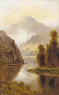 William Langley - Across The Lake; And The River Valley