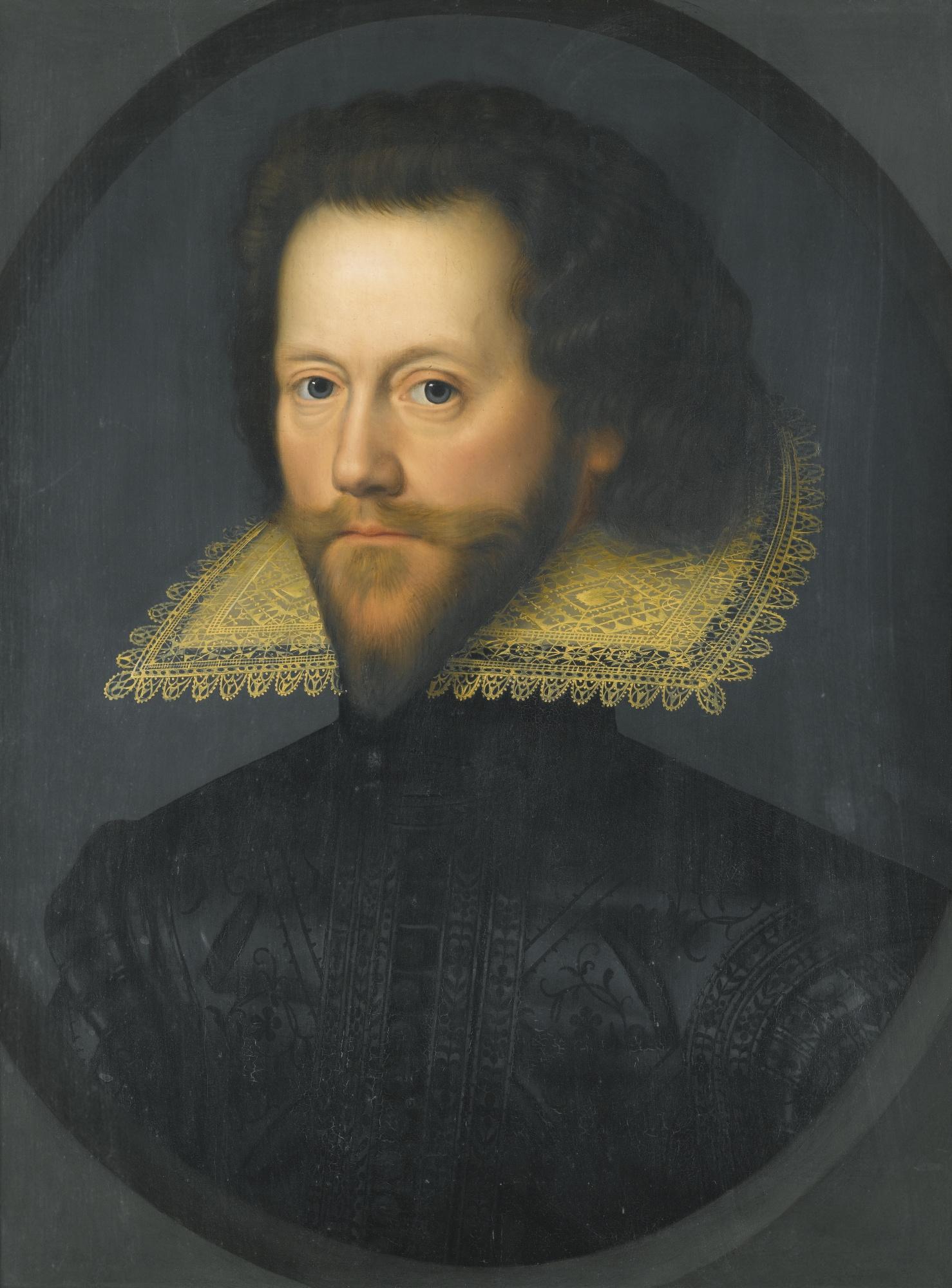 William Larkin - Portrait Of Grey Brydges, 5Th Baron Chandos (1578/9-1621)
