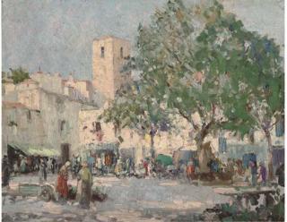 William Lee-Hankey, R.W.S., R.I., R.O.I., R.E. - Old Place, St. Raphael