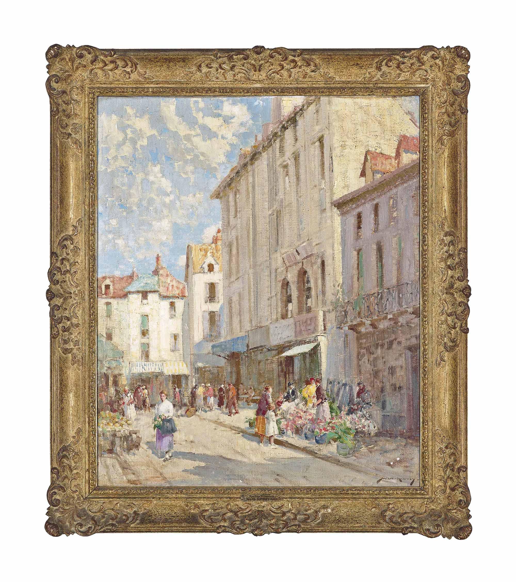 William Lee-Hankey, R.W.S., R.I., R.O.I. - Spring Flowers