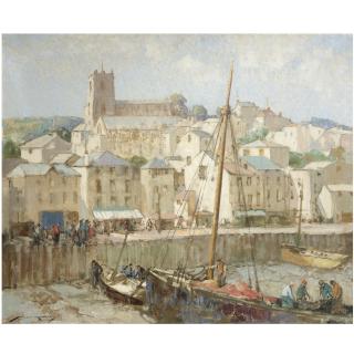 William Lee Hankey, R.W.S - British Low Tide Brixham