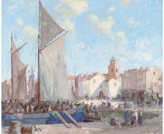 William Lee-Hankey, R.W.S. - St. Tropez