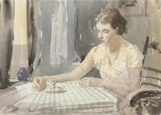 William Lee-Hankey, R.W.S. - Tea Time