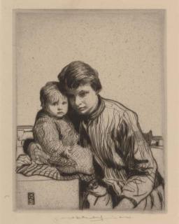William Lee-Hankey - Mother and Child