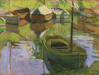 William Leech, R.H.A. - Boats