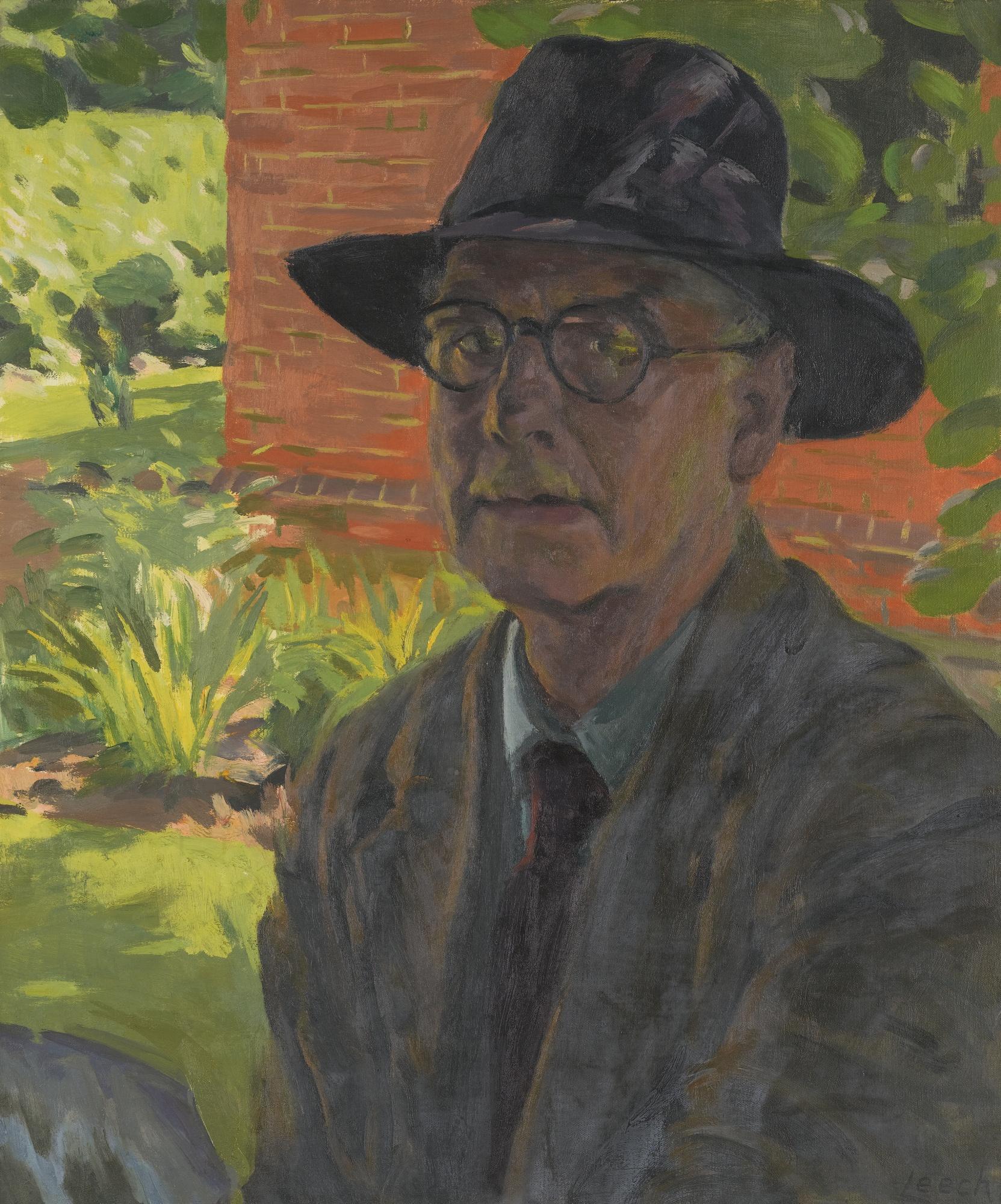 William Leech, R.H.A. - In The Sunshine (Self-Portrait)