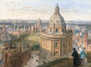 William Leighton Leitch, R.I. - Radcliffe Camera, Oxford