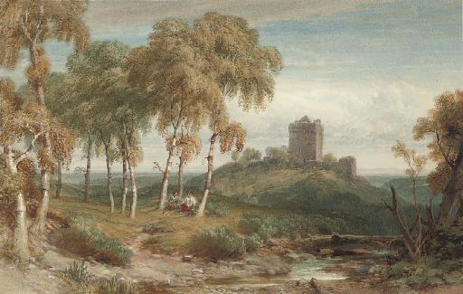William Leighton Leitch, R.I. - The Birks of Invermay