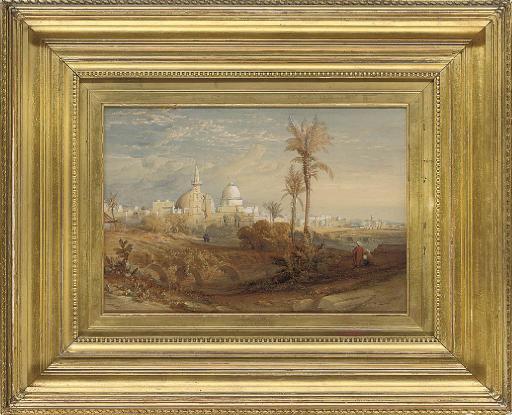 William Leighton Leitch, R.I. - The Church of the Holy Sepulchre, Jerusalem