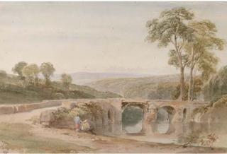 William Leighton Leitch - On the Tweed; and Drumlanrig