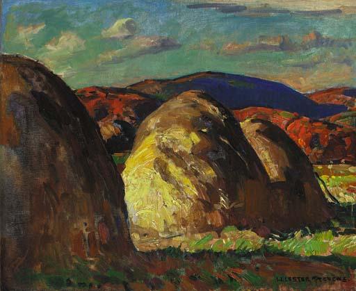 William Lester Stevens - Hills in Autumn