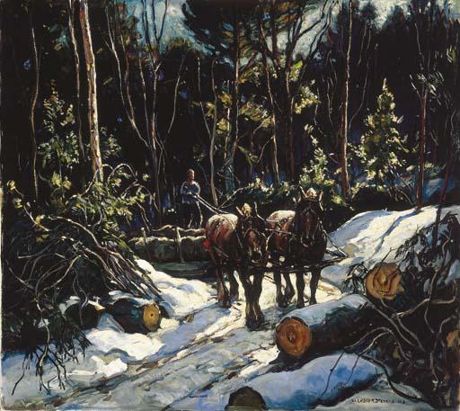 William Lester Stevens - Logging