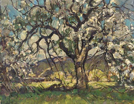 William Lester Stevens - Trees in bloom
