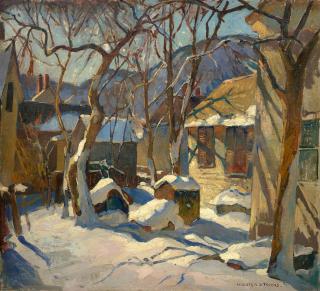 William Lester Stevens - Winter Landscape