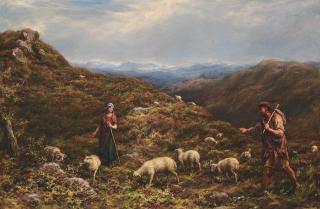 William Linnell - A chance meeting in the Highlands
