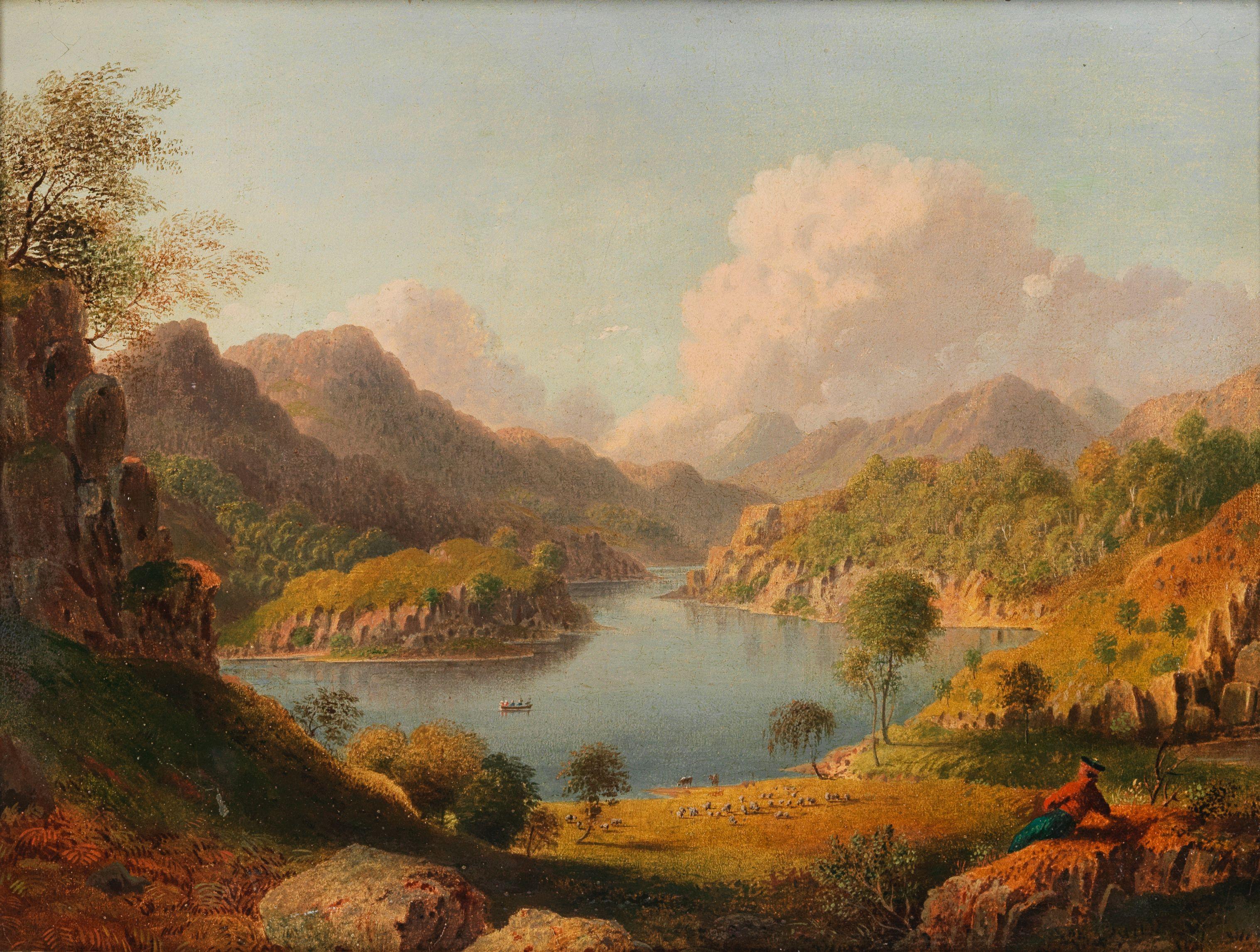 William Linton - A View Of Loch Lomond