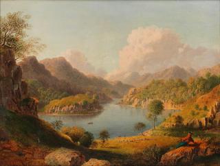 William Linton - A View Of Loch Lomond
