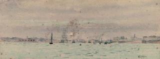 William Lionel Wyllie, R.A. - Plymouth Sound