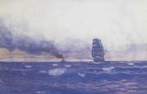 William Lister Lister - Seascape