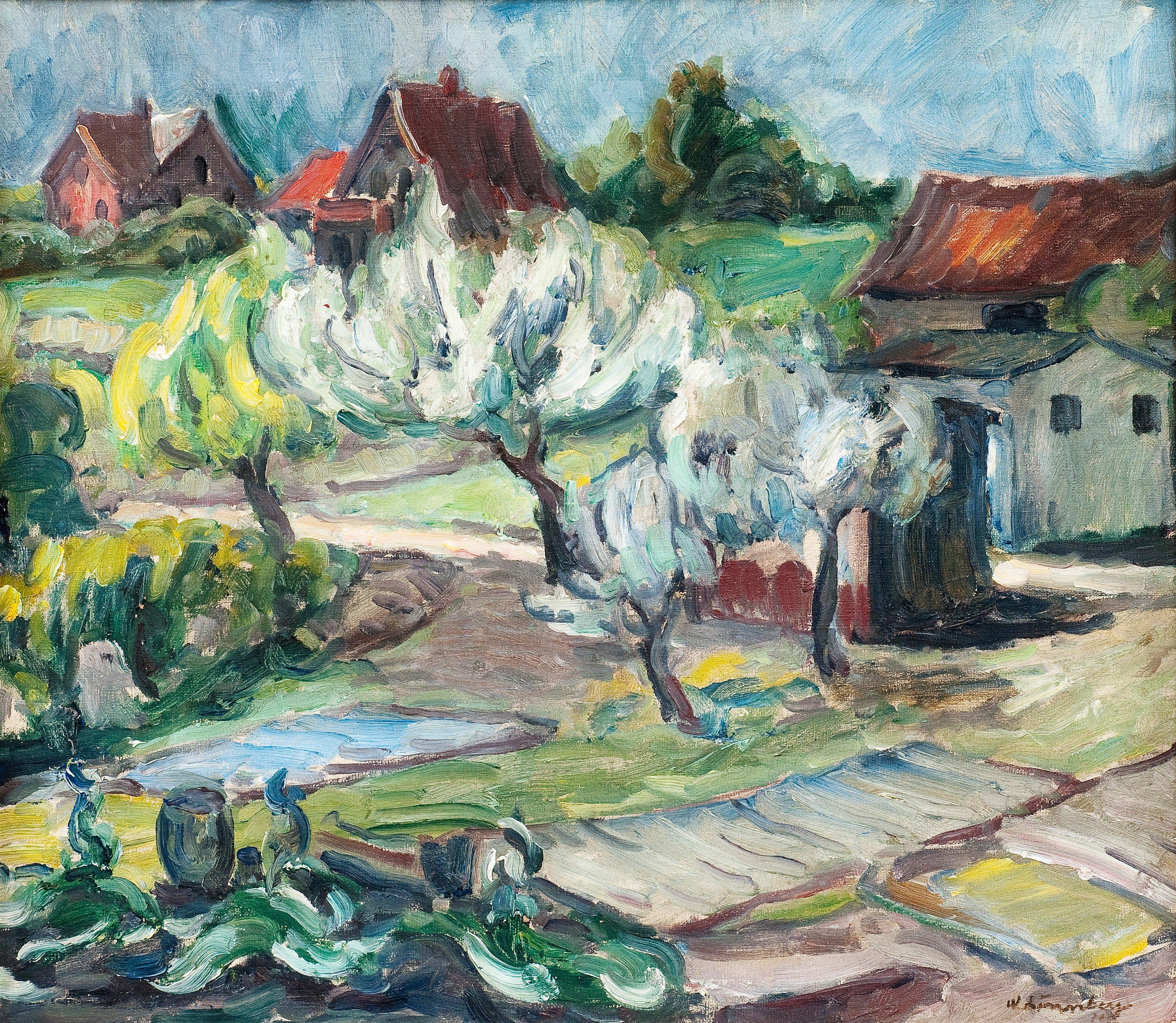 William Lönnberg - Apple Blossoms.