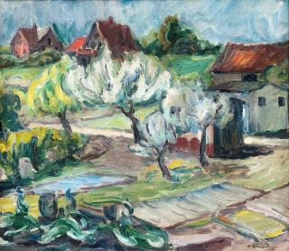 William Lönnberg - Apple Blossoms.