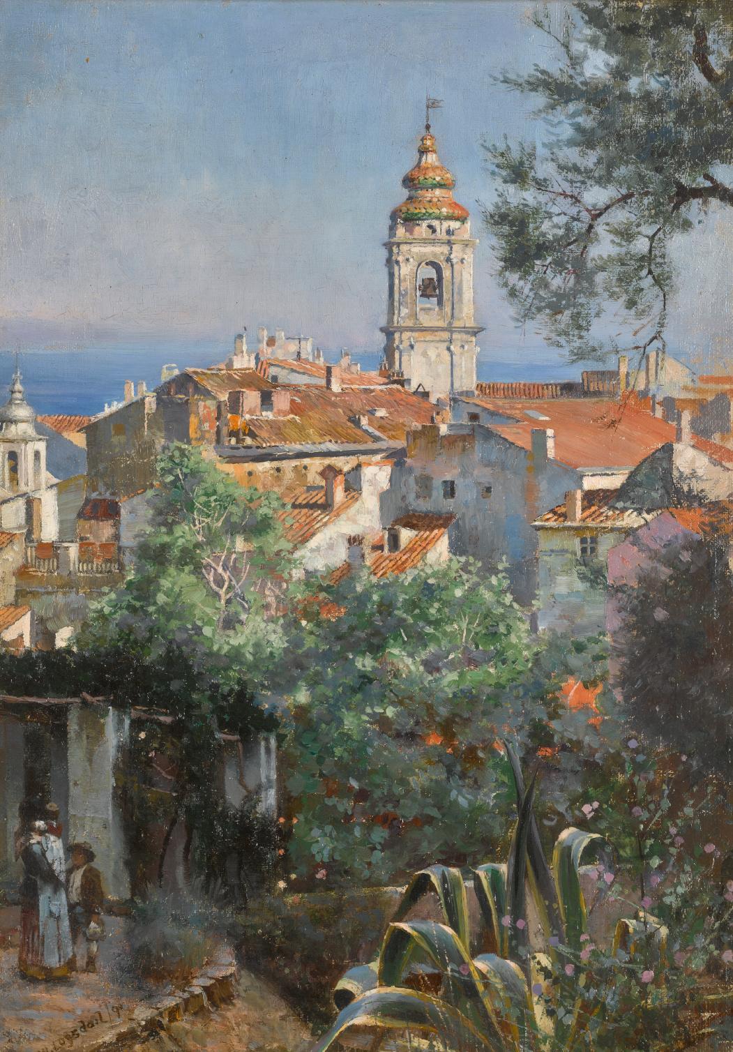 William Logsdail - Near Menton