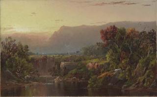 William Louis Sonntag - Autumn Landscape