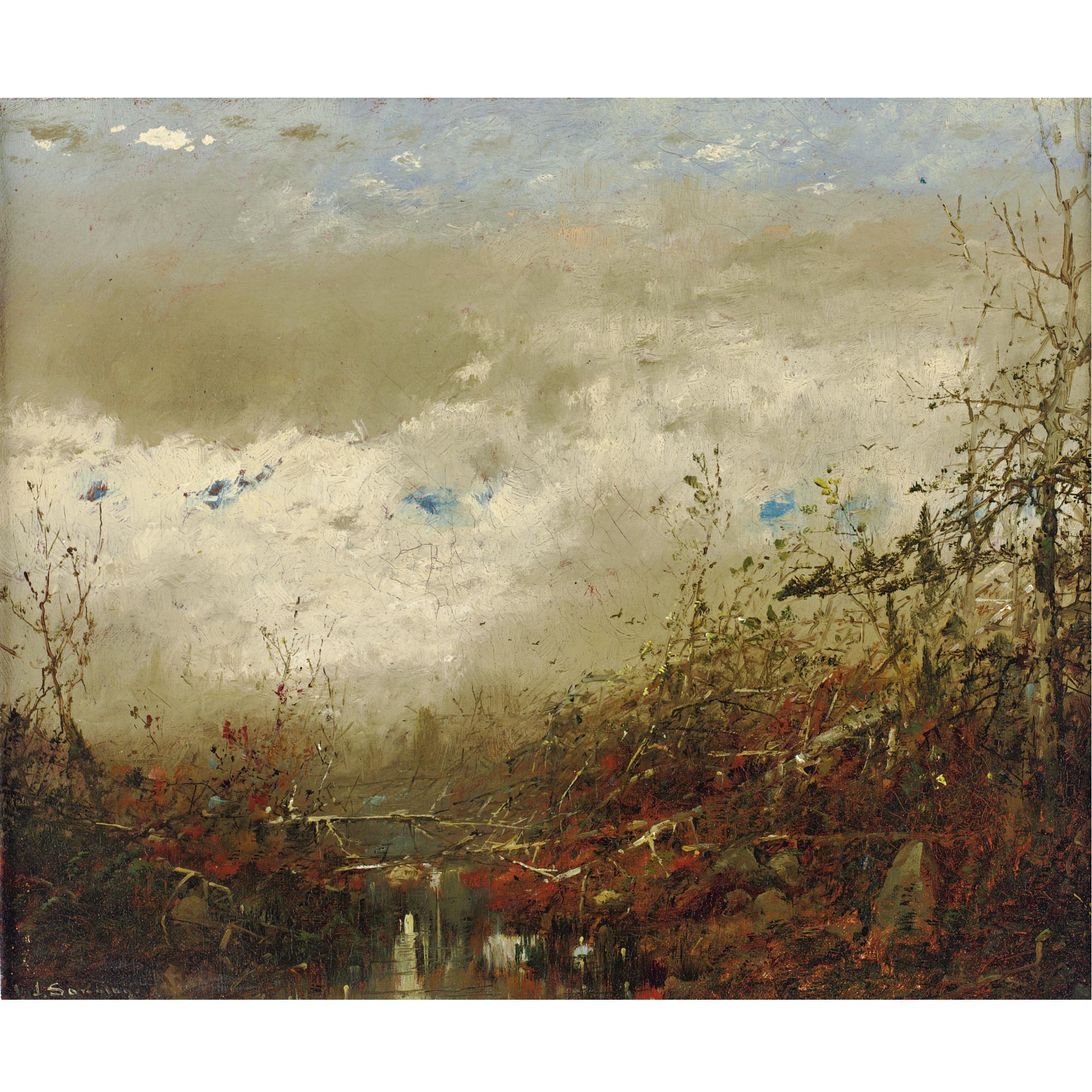 William Louis Sonntag - Tangled Wood, New Hampshire