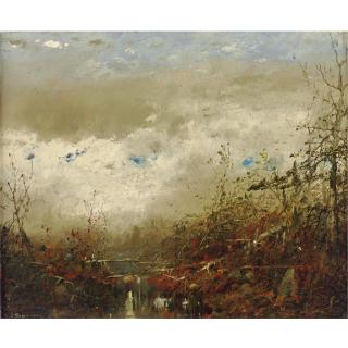 William Louis Sonntag - Tangled Wood, New Hampshire