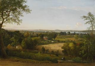 William Macleod - View Of The City Of Washington From The Anacostia Shore