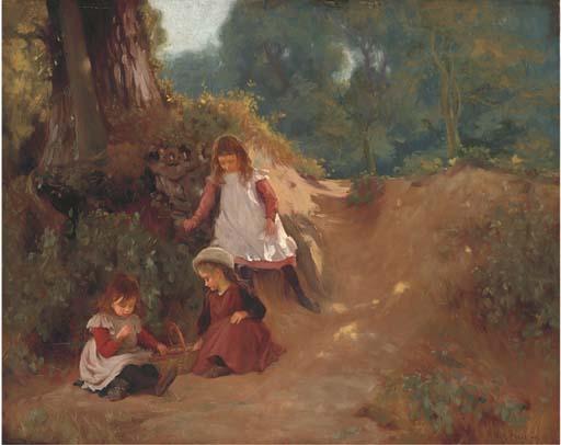 William Mainwaring Palin - The Young Berry Pickers