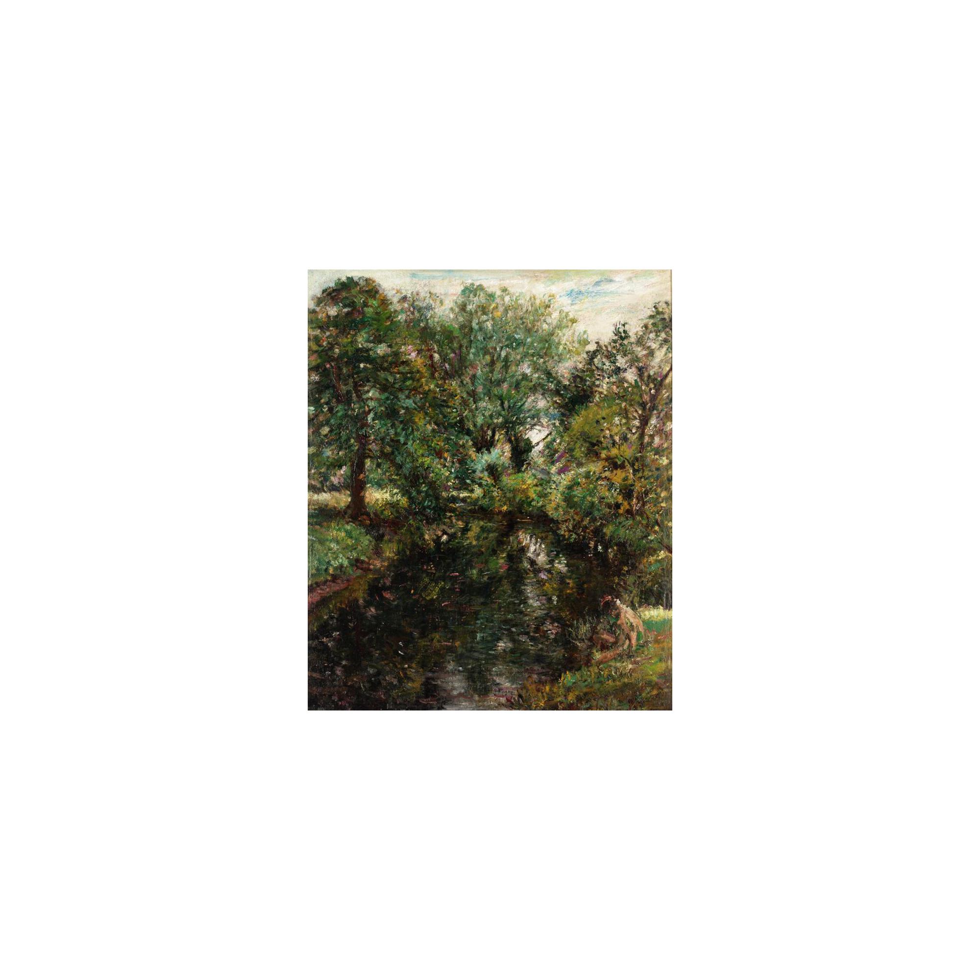 William Mark Fisher R.A. - A Shady Pool