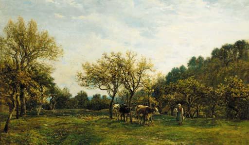 William Mark Fisher, R.A. - Milking time