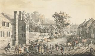 William Marlow - A Brawl On Market Day