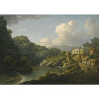 William Marlow - View Of Matlock, Derbyshire