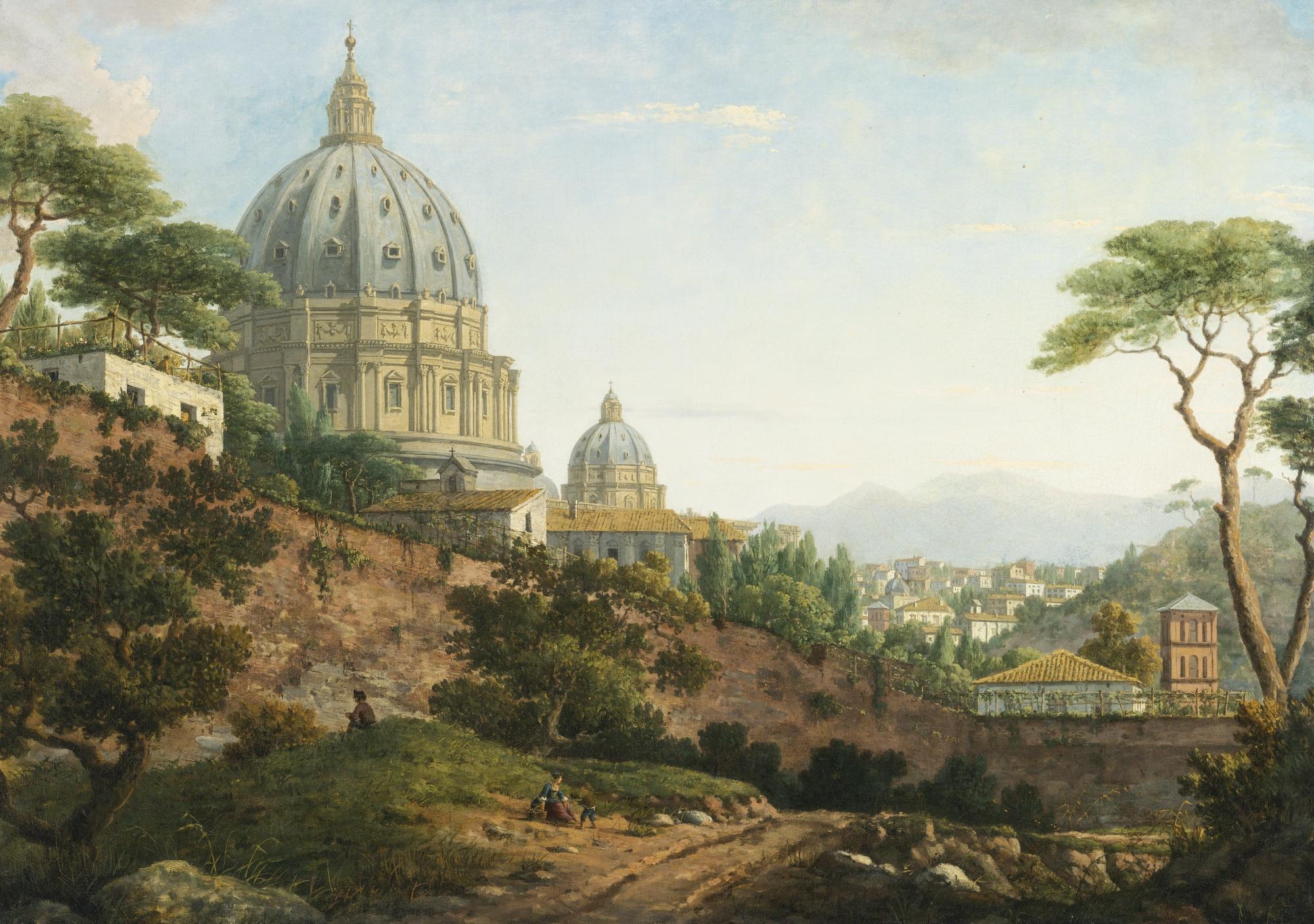 William Marlow - View Of Saint Peter\'S, Rome