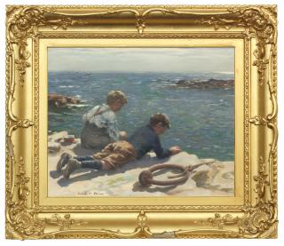 William Marshall Brown RSA RSW - The Fishers