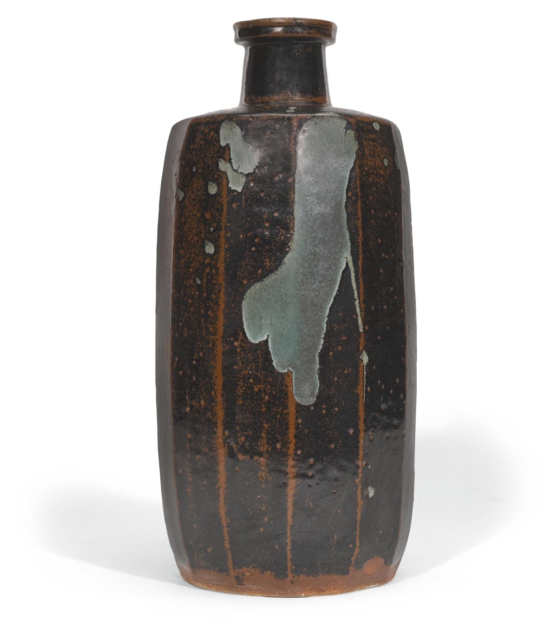 William Marshall - Facetted Bottle Vase