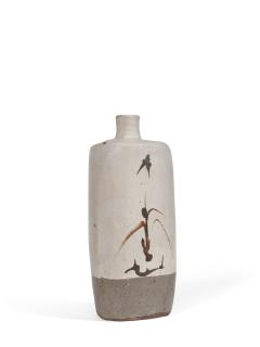 William Marshall - Tall Vase With Brushed Motif